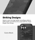 Ringke Onyx Apple iPhone 16 Plus Hoesje Flexibel TPU Back Cover Camo Zwart afbeelding 5