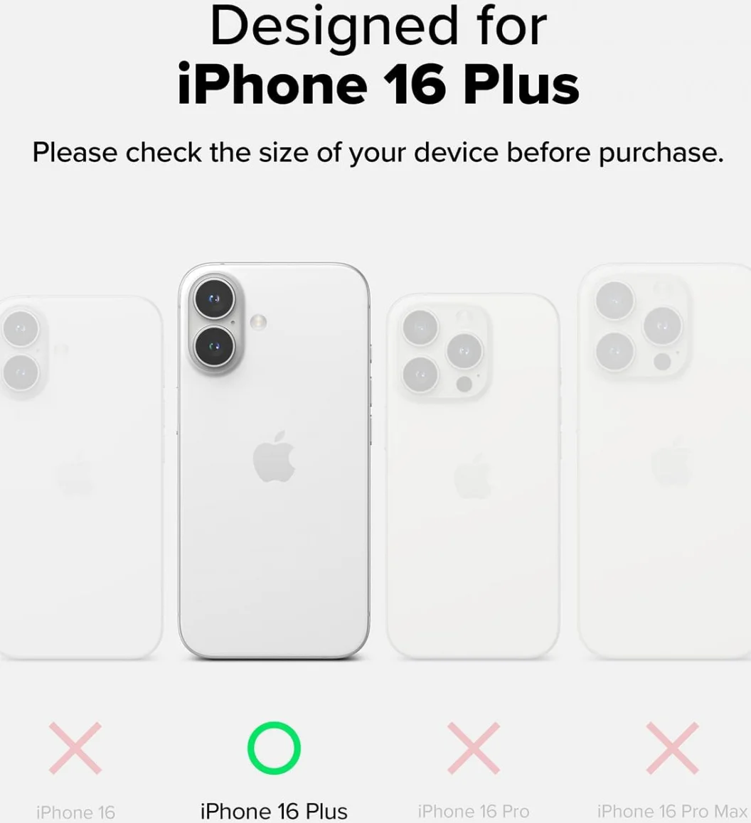 Ringke Onyx Magnetic iPhone 16 Plus Hoesje MagSafe Back Cover Groen afbeelding 3