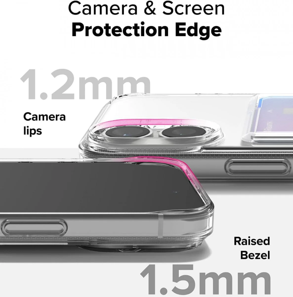 Ringke Fusion Card Apple iPhone 16 Hoesje Kaarthouder Transparant afbeelding 10