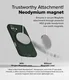 Ringke Onyx Magnetic iPhone 16 Hoesje MagSafe Back Cover Groen afbeelding 4