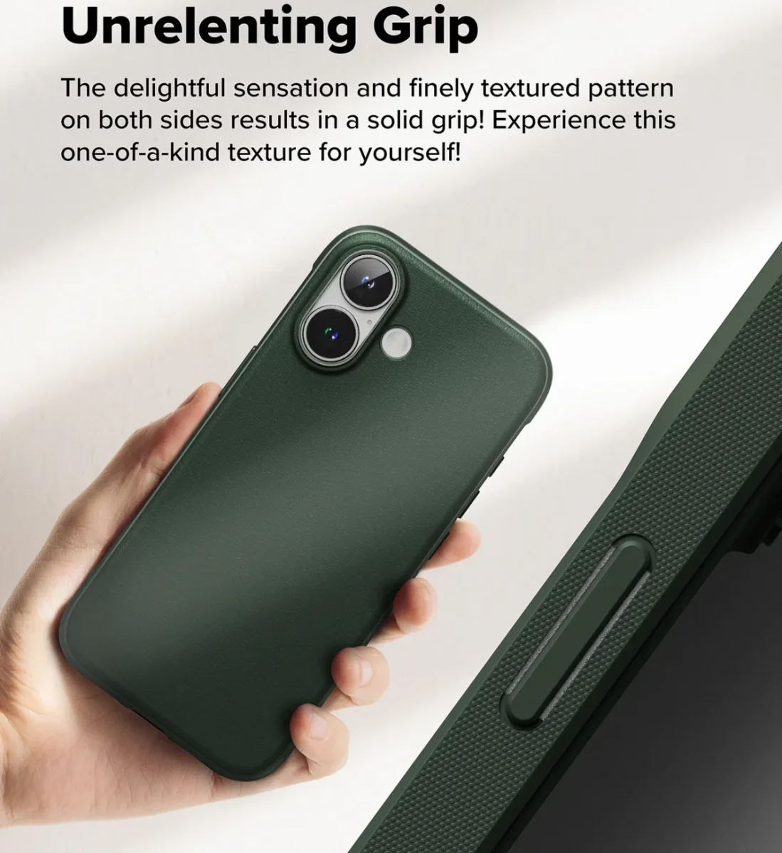 Ringke Onyx Magnetic iPhone 16 Hoesje MagSafe Back Cover Groen afbeelding 6