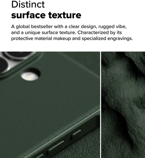 Ringke Onyx Magnetic iPhone 16 Hoesje MagSafe Back Cover Groen afbeelding 9