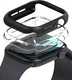 Ringke Slim - Apple Watch 11/10 42MM Hoesje - (2P) Transparant & Zwart afbeelding 1