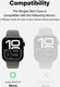 Ringke Slim - Apple Watch 11/10 42MM Hoesje - (2P) Transparant & Zwart afbeelding 2