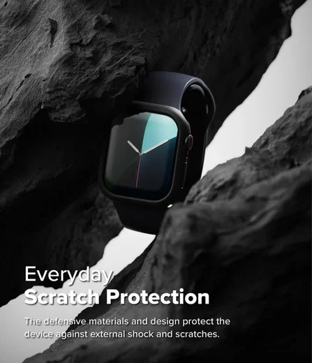 Ringke Slim - Apple Watch 11/10 42MM Hoesje - (2P) Transparant & Zwart afbeelding 3
