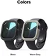 Ringke Air Sports - Apple Watch 11/10 42MM Hoesje - TPU Zwart afbeelding 10