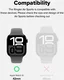 Ringke Air Sports - Apple Watch 11/10 42MM Hoesje - TPU Zwart afbeelding 9