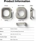 Ringke Air Sports - Apple Watch 11/10 42MM Hoesje - TPU Grijs afbeelding 11