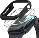 Ringke Slim - Apple Watch 11/10 46MM Hoesje - (2P) Transparant & Zwart afbeelding 2