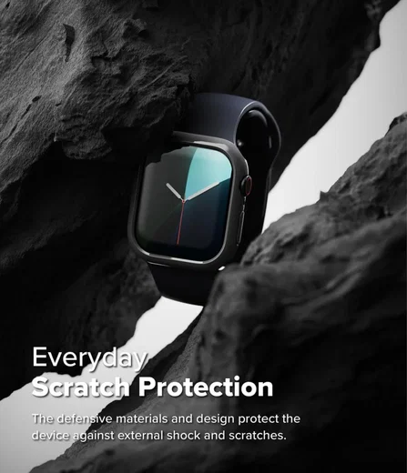 Ringke Slim - Apple Watch 11/10 46MM Hoesje - (2P) Transparant & Gray afbeelding 3