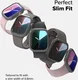 Ringke Slim - Apple Watch 11/10 46MM Hoesje - (2P) Transparant & Gray afbeelding 6