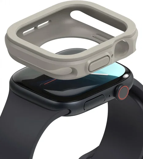 Ringke Air Sports Apple Watch 11/10 46MM Hoesje TPU Grijs afbeelding 1