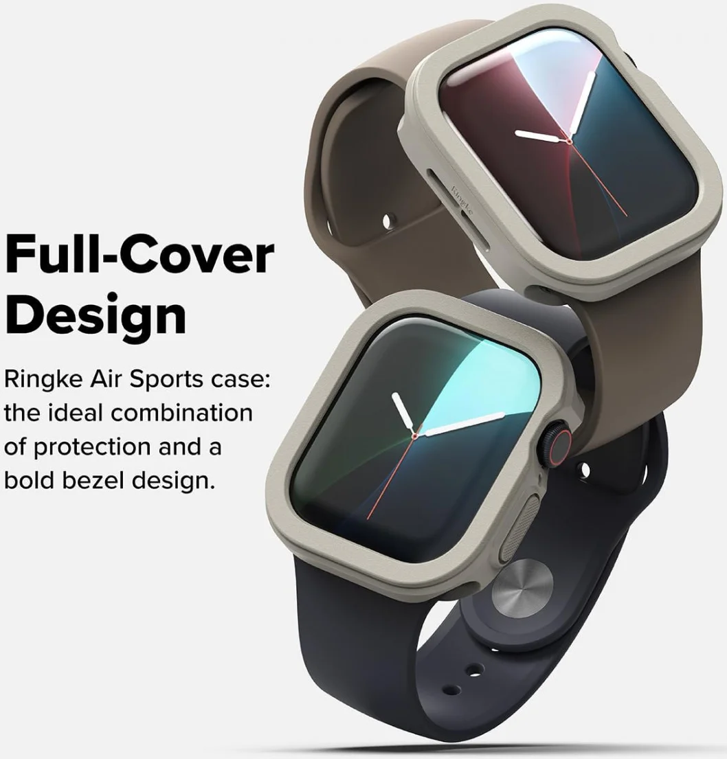 Ringke Air Sports Apple Watch 11/10 46MM Hoesje TPU Grijs afbeelding 2
