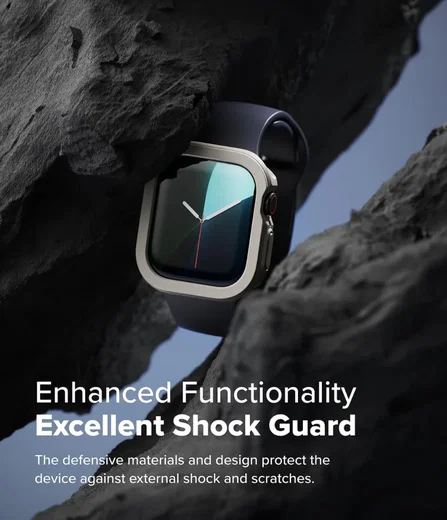 Ringke Air Sports Apple Watch 11/10 46MM Hoesje TPU Grijs afbeelding 5