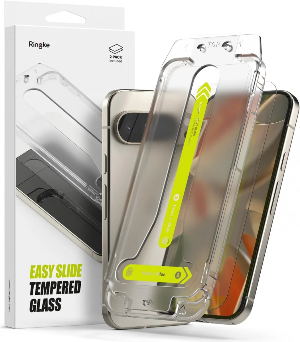 Ringke Easy Slide Google Pixel 10 (Pro) / 9 (Pro) Screen Protector Jig 2-Pack afbeelding 1