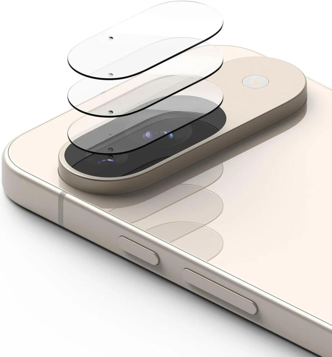 Ringke Google Pixel 9 Camera Protector Tempered Glass (3-Pack) afbeelding 1