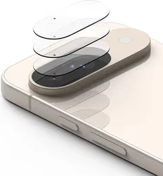 Ringke Google Pixel 9 Camera Protector Tempered Glass (3-Pack) afbeelding