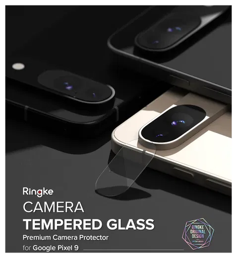 Ringke Google Pixel 9 Camera Protector Tempered Glass (3-Pack) afbeelding 12