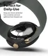 Ringke Slim - Google Pixel Watch 3 41MM Hoesje - (2P) Transparant & Zwart afbeelding 5
