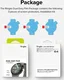 Ringke Dual Easy Film - Google Pixel Watch 3 41MM Screen Protector - 3-Pack afbeelding 8