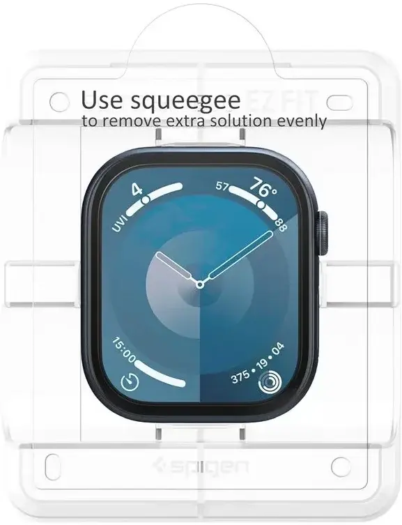 Spigen Eliteshield EZ Fit - Apple Watch 11/10 42MM Screen Protector Tray 2-Pack afbeelding 10