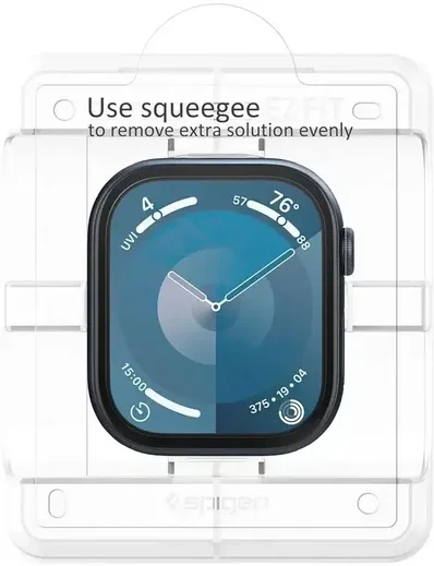 Spigen Eliteshield EZ Fit - Apple Watch 11/10 42MM Screen Protector Tray 2-Pack afbeelding 10