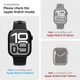 Spigen Eliteshield EZ Fit - Apple Watch 11/10 46MM Screen Protector - 2-Pack afbeelding 3