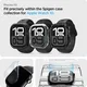 Spigen Eliteshield EZ Fit - Apple Watch 11/10 46MM Screen Protector - 2-Pack afbeelding 8
