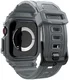 Spigen Rugged Armor Pro - Apple Watch 11/10 46MM - Hoesje en Bandje - Grijs afbeelding 2