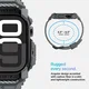 Spigen Rugged Armor Pro - Apple Watch 11/10 46MM - Hoesje en Bandje - Grijs afbeelding 5