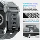 Spigen Rugged Armor Pro - Apple Watch 11/10 46MM - Hoesje en Bandje - Grijs afbeelding 9