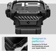 Spigen Rugged Armor Pro - Apple Watch 11/10 42MM - Hoesje en Bandje - Zwart afbeelding 7