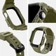 Spigen Rugged Armor Pro - Apple Watch 11/10 46MM - Hoesje en Bandje - Khaki afbeelding 13