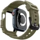 Spigen Rugged Armor Pro - Apple Watch 11/10 46MM - Hoesje en Bandje - Khaki afbeelding 4