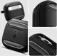Spigen Rugged Armor Apple AirPods 4 Hoesje Carbon Fiber Zwart afbeelding 8