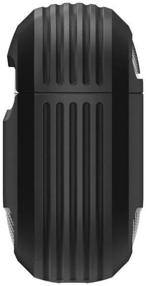 Spigen Rugged Armor Apple AirPods 4 Hoesje Carbon Fiber Zwart afbeelding 11