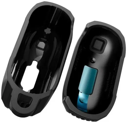 Spigen Rugged Armor Apple AirPods 4 Hoesje Carbon Fiber Zwart afbeelding 14