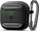 Spigen Rugged Armor Apple AirPods 4 Hoesje Carbon Fiber Zwart afbeelding 1