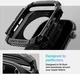 Spigen Rugged Armor - Apple Watch 11/10 42MM Hoesje - Zwart afbeelding 4