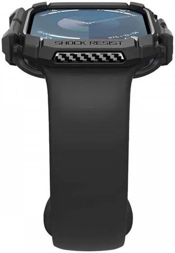 Spigen Rugged Armor - Apple Watch 11/10 42MM Hoesje - Zwart afbeelding 14