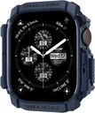 Spigen Rugged Armor - Apple Watch 11/10 42MM Hoesje - Blauw