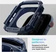 Spigen Rugged Armor - Apple Watch 11/10 42MM Hoesje - Blauw afbeelding 4