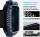 Spigen Rugged Armor - Apple Watch 11/10 42MM Hoesje - Blauw afbeelding 6