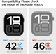 Spigen Rugged Armor - Apple Watch 11/10 42MM Hoesje - Blauw afbeelding 3