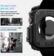 Spigen Rugged Armor - Apple Watch 11/10 46MM Hoesje - Blauw afbeelding 12