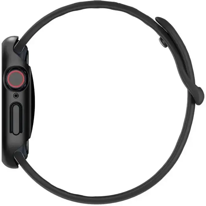 Spigen Thin Fit - Apple Watch 11/10 42MM Bumper Hoesje - Zwart afbeelding 12