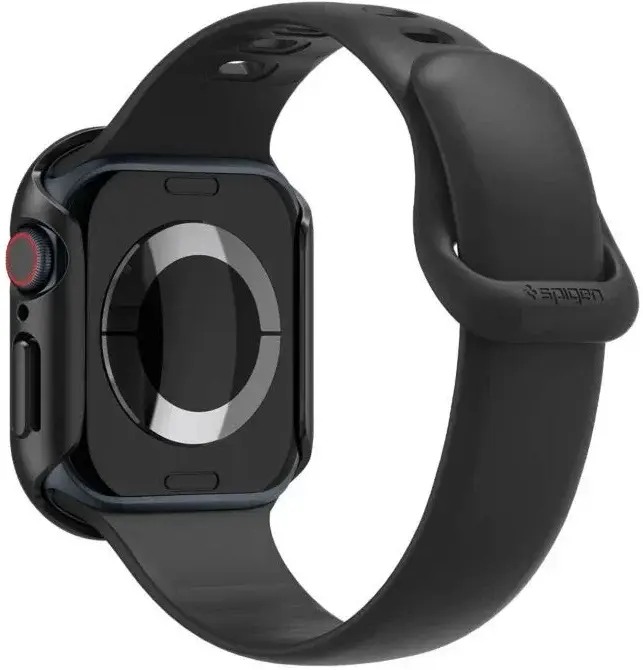 Spigen Thin Fit - Apple Watch 11/10 42MM Bumper Hoesje - Zwart afbeelding 13