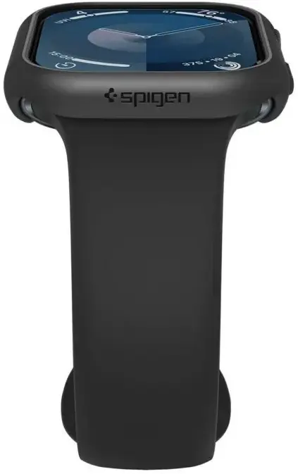 Spigen Thin Fit - Apple Watch 11/10 42MM Bumper Hoesje - Zwart afbeelding 14
