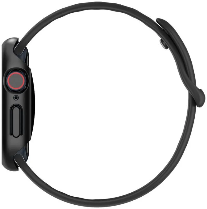 Spigen Thin Fit - Apple Watch 11/10 46MM Bumper Hoesje - Zwart afbeelding 10