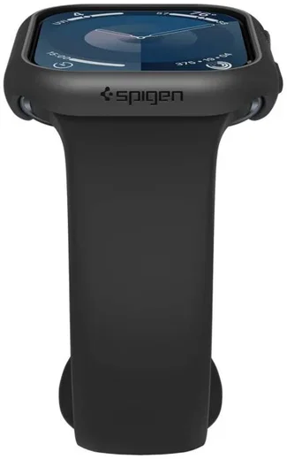 Spigen Thin Fit - Apple Watch 11/10 46MM Bumper Hoesje - Zwart afbeelding 14